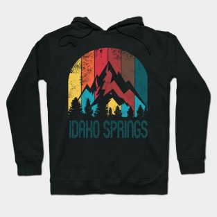 Retro City of Idaho Springs T Shirt for Men Women and Kids Hoodie